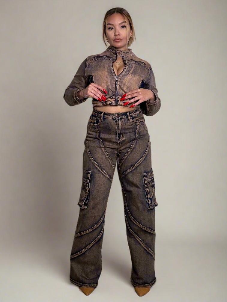Fly Girl Cargo Jeans