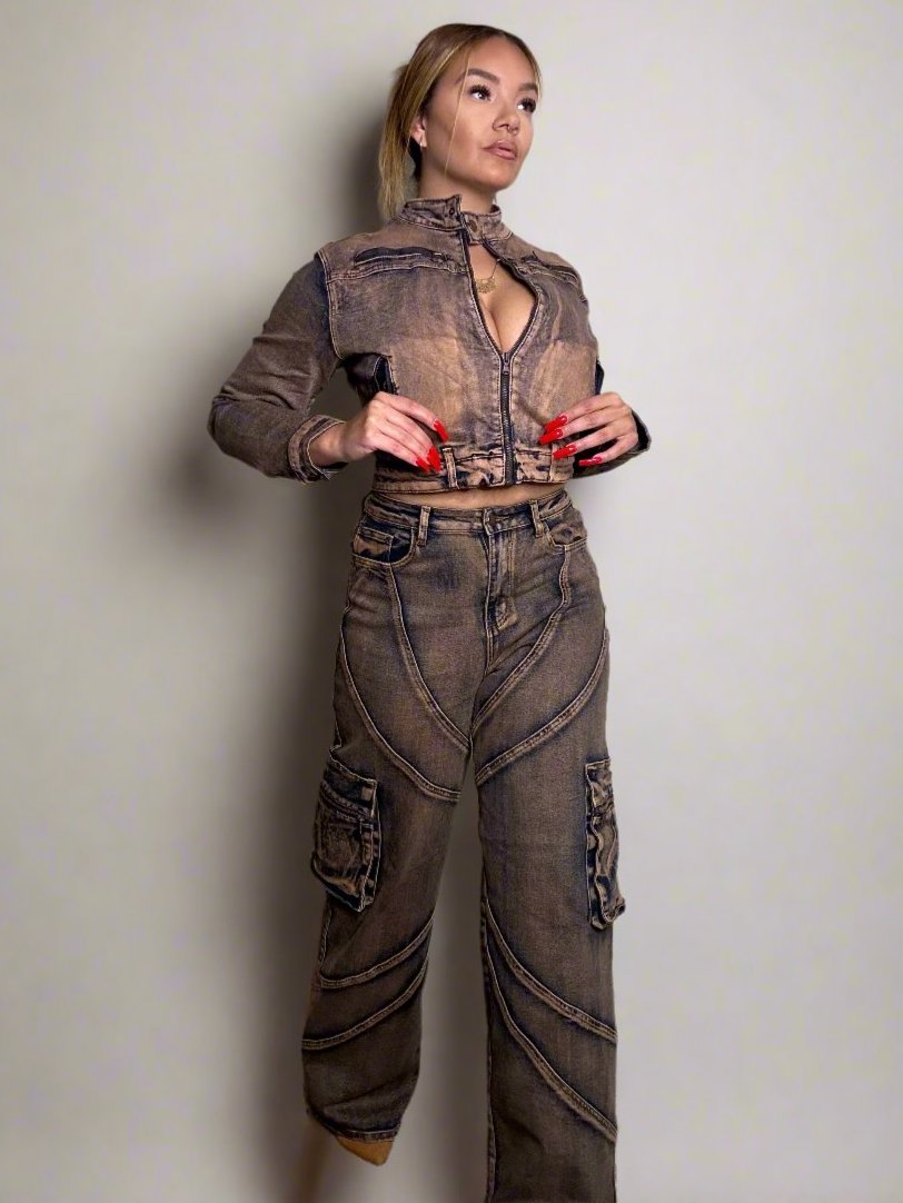 Fly Girl Cargo Jeans