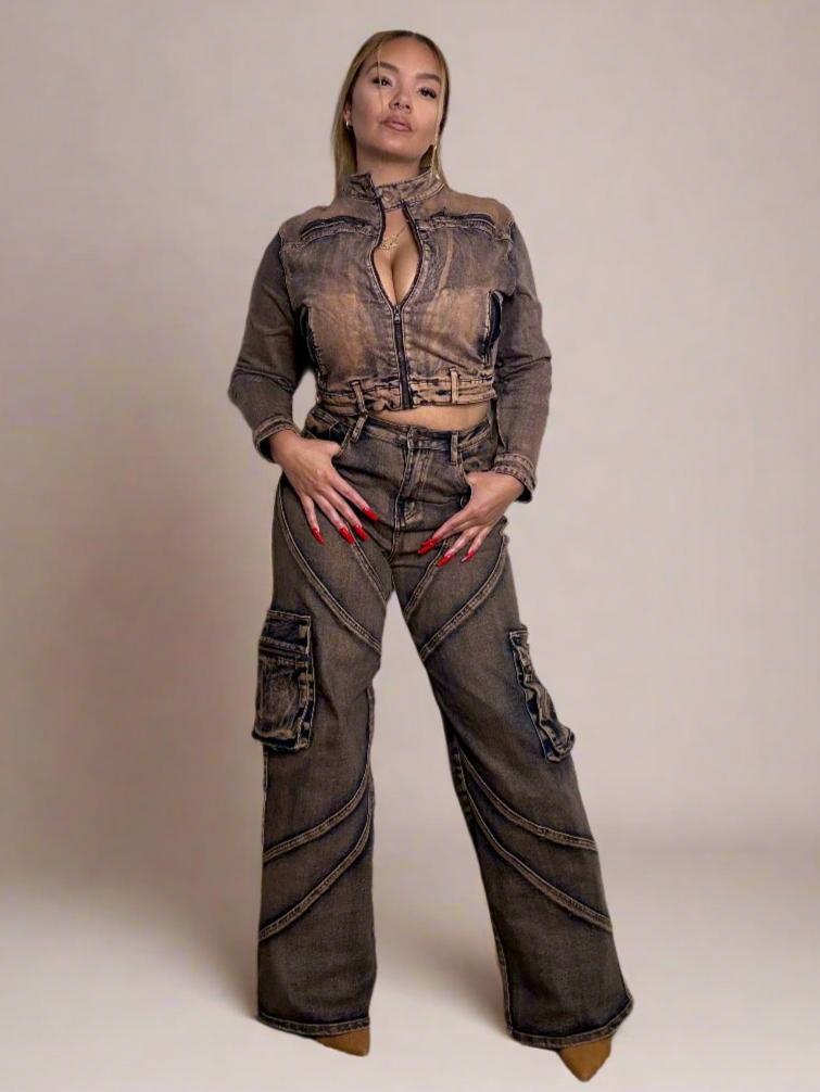 Fly Girl Cargo Jeans